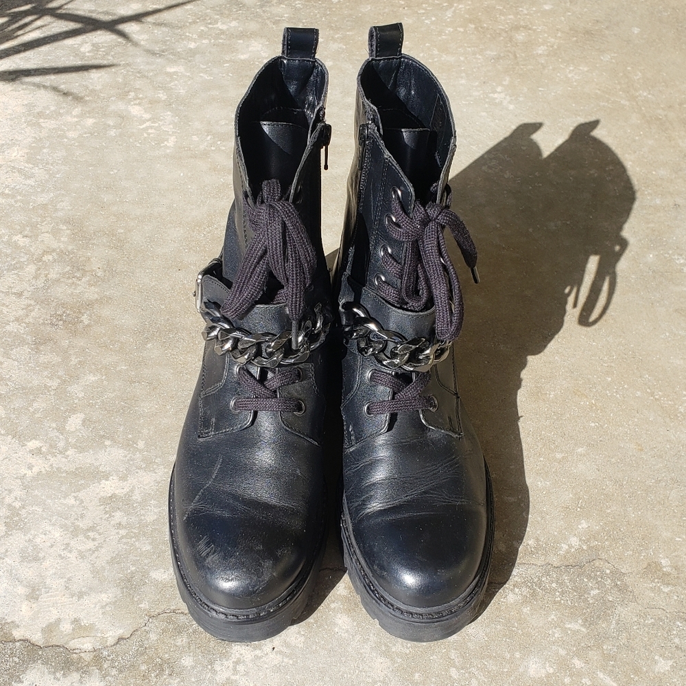 aldo women's combat boots